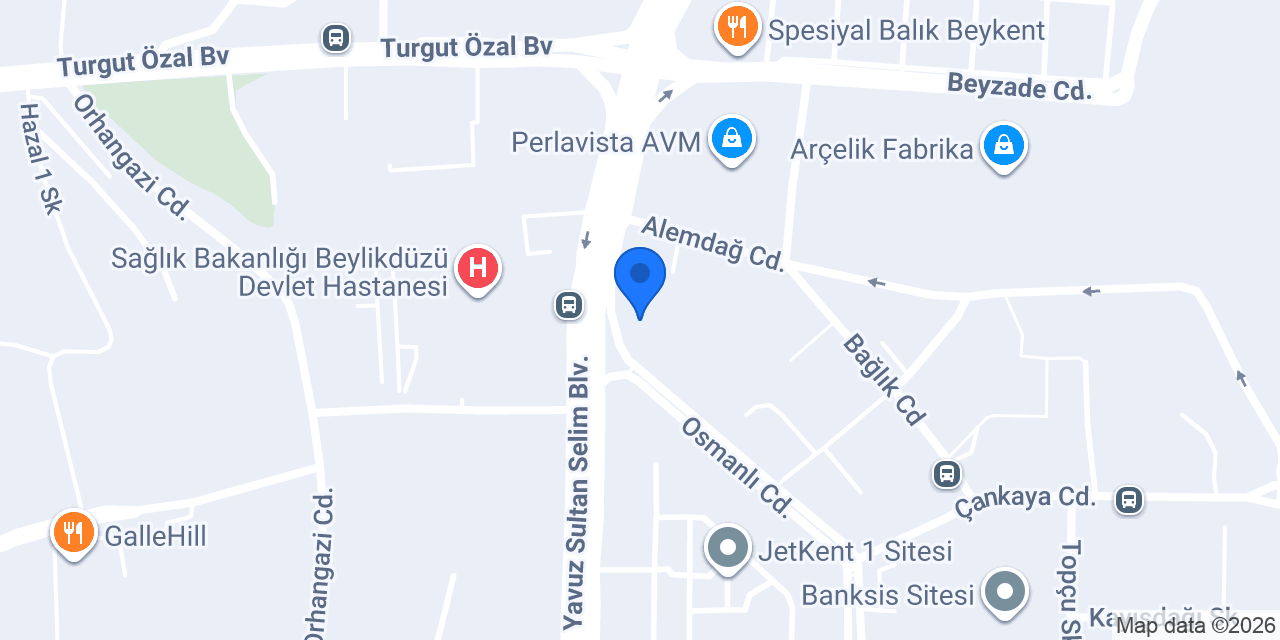 Elit Odak Optik (Gözlükçü) konumu