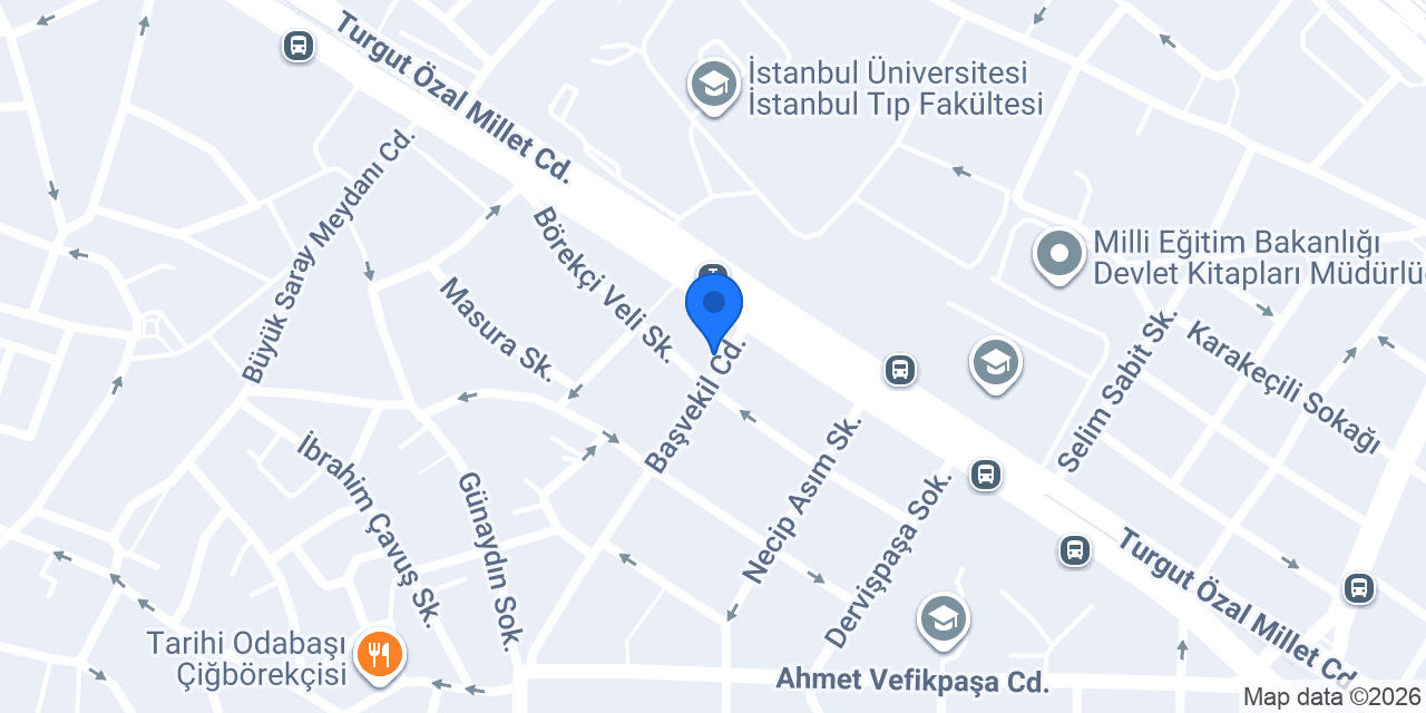 Başvekil Extra konumu