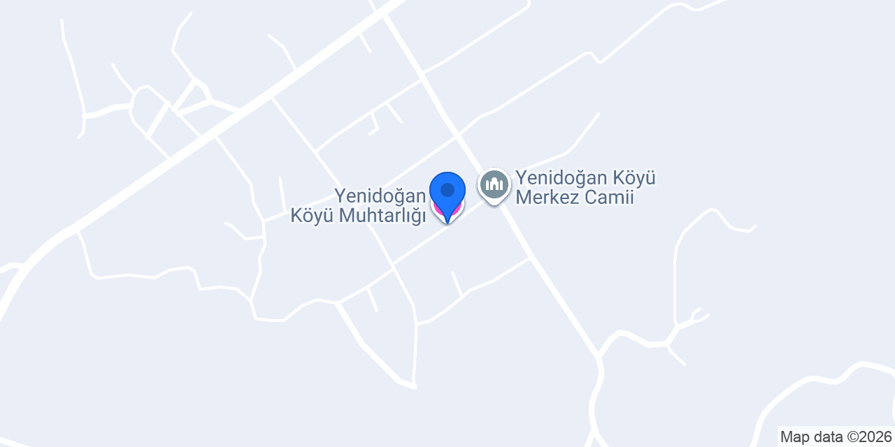 Yenidoğan Köyü Muhtarlığı konumu