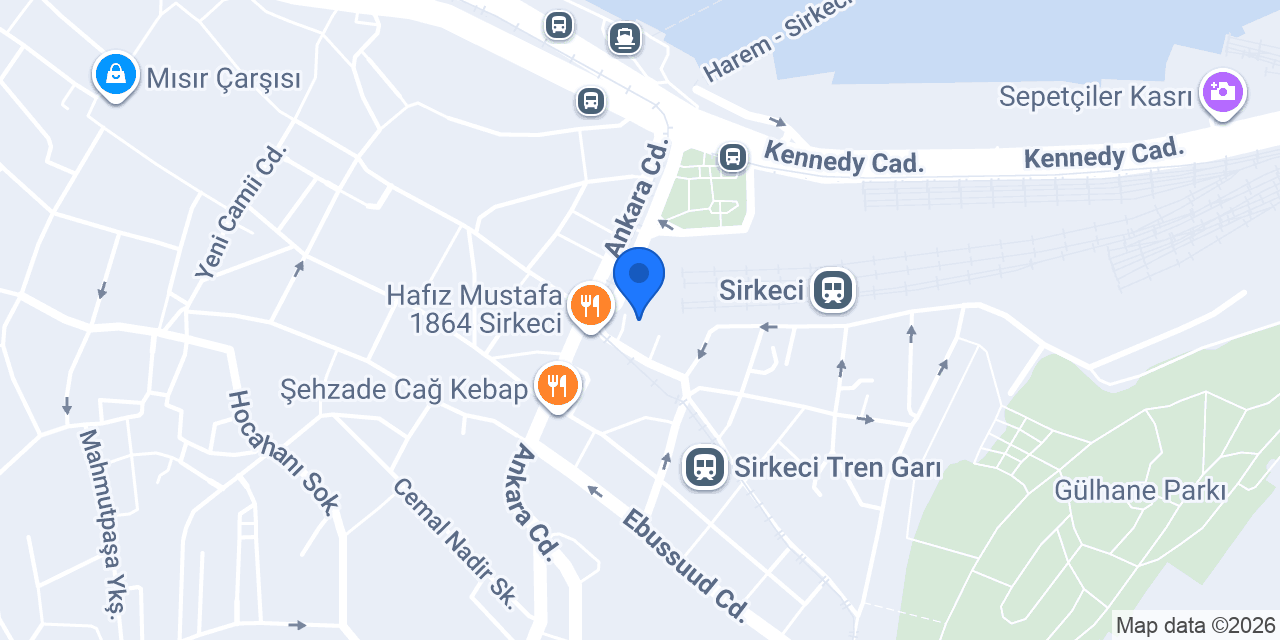 Kurukahveci Mehmet Efendi konumu
