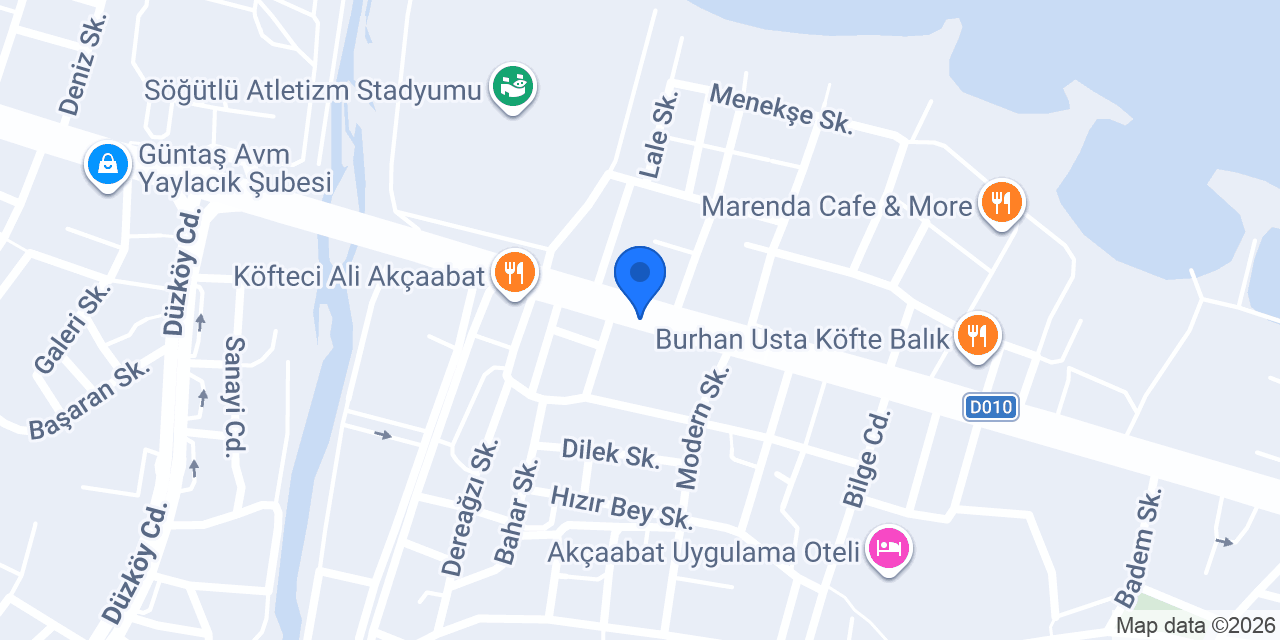 ÖZAY MOTOR ARORA SÖĞÜTLÜ konumu