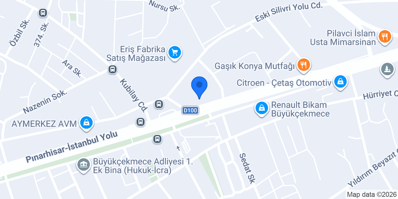 Depo Sema konumu