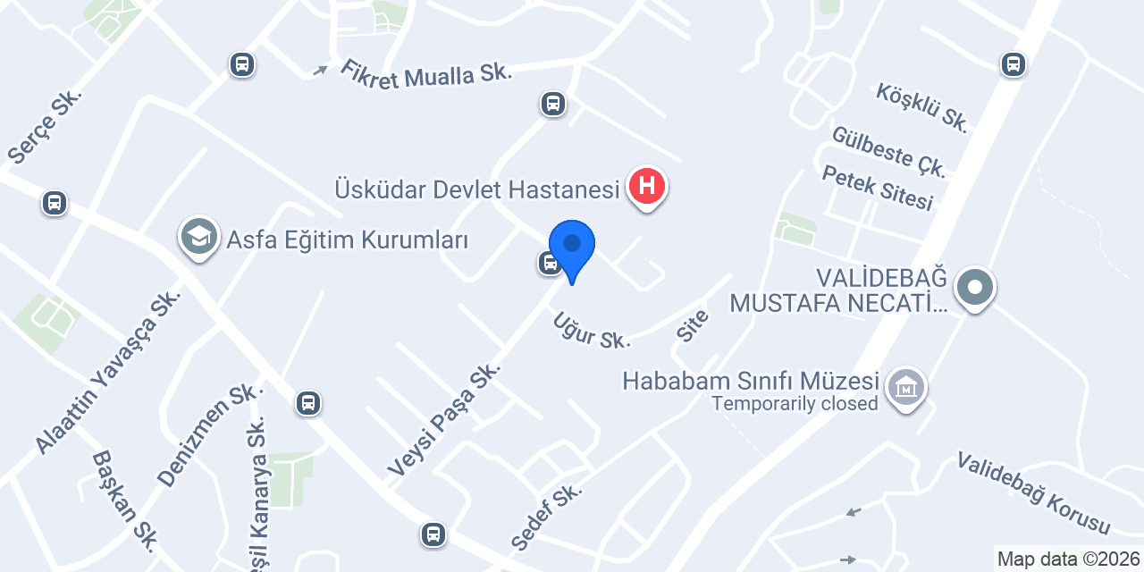 Cevher Eczanesi konumu