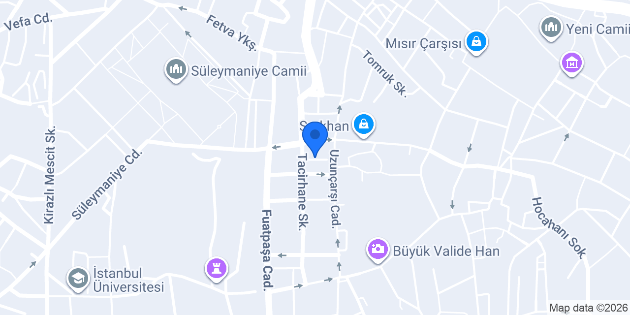 Buhana Hediyelik Depo konumu