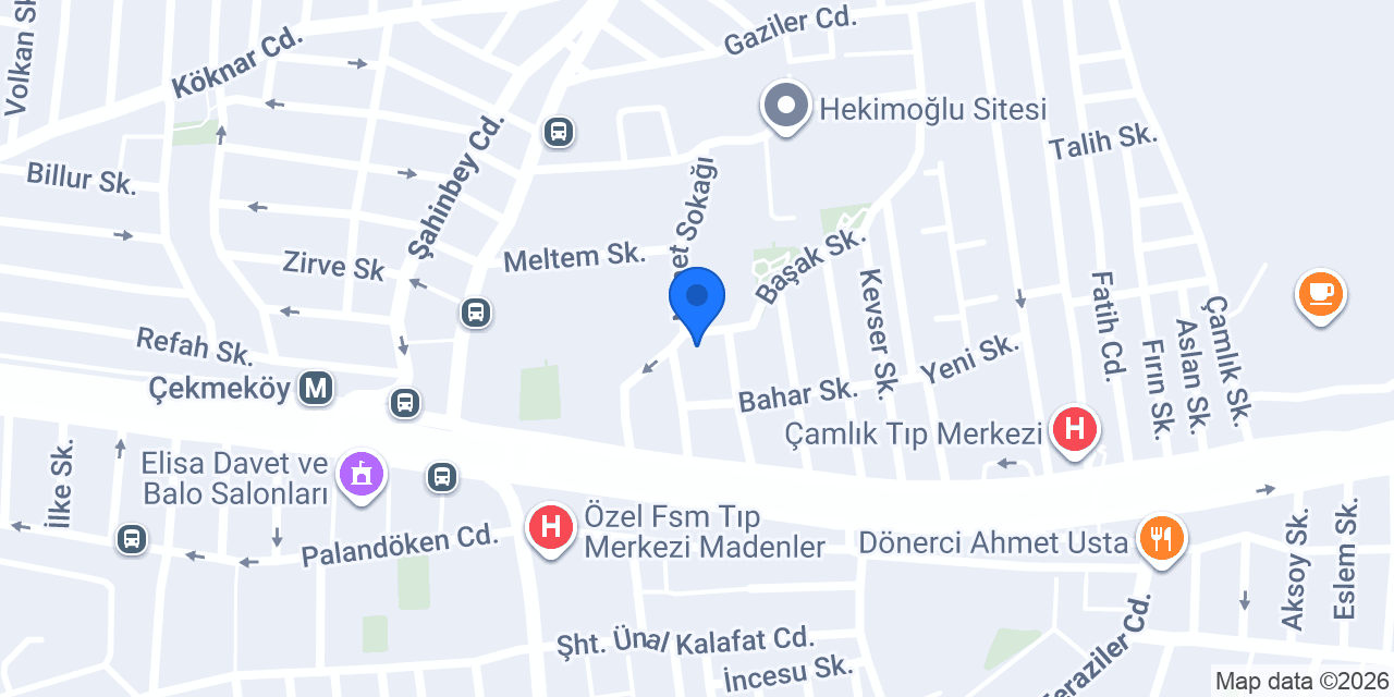 Çamlık Börek Cafe konumu