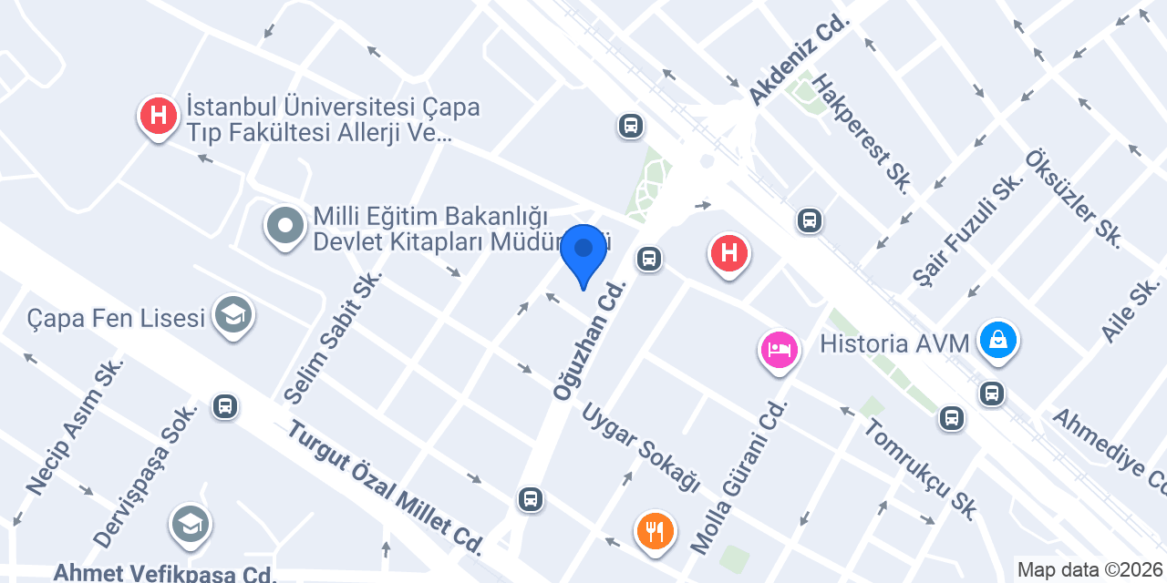 Çapa Dental konumu