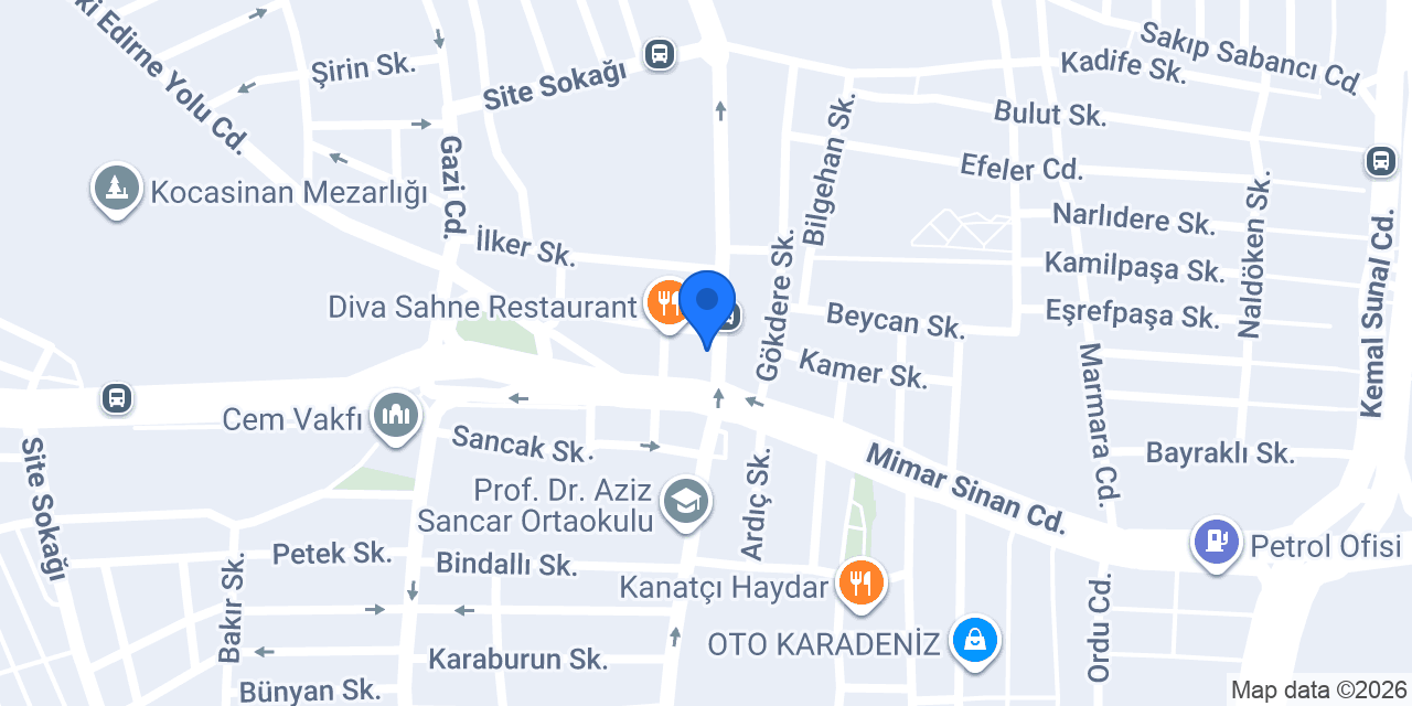 Fisun Eczanesi konumu