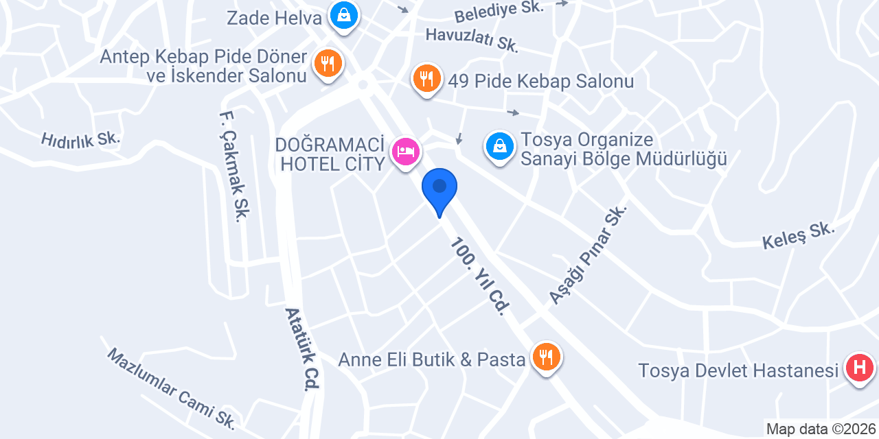Avukat Büşra GÖKÇE KOLAY konumu