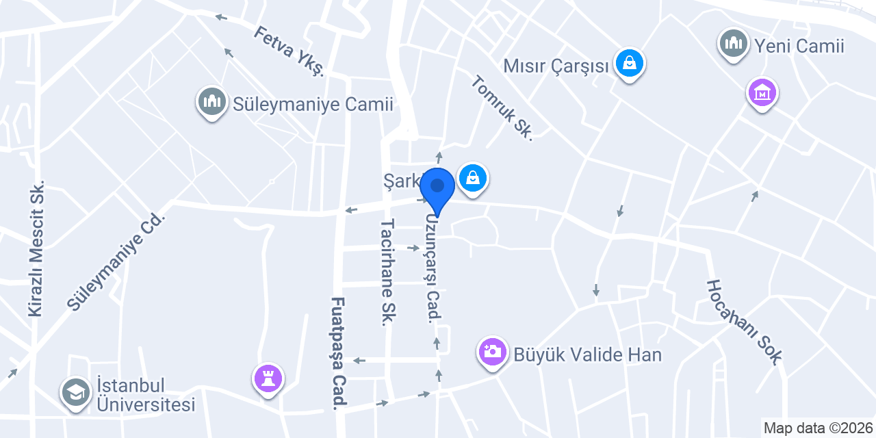 Yiğit Bronz Dekorasyon konumu