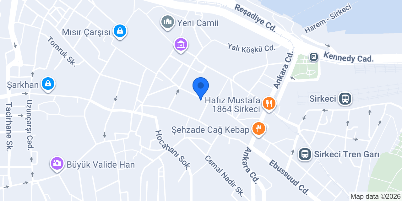 Ziraat Bankası Sultanhamam Şubesi konumu