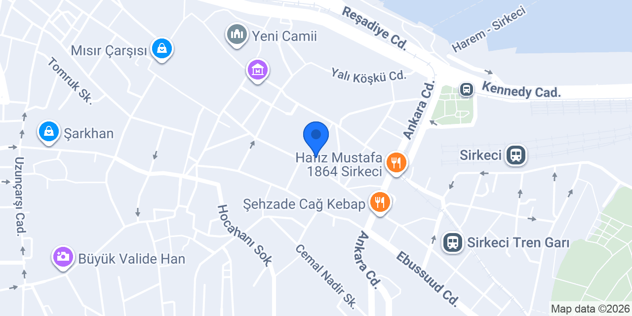 Cemil usta börekçi konumu