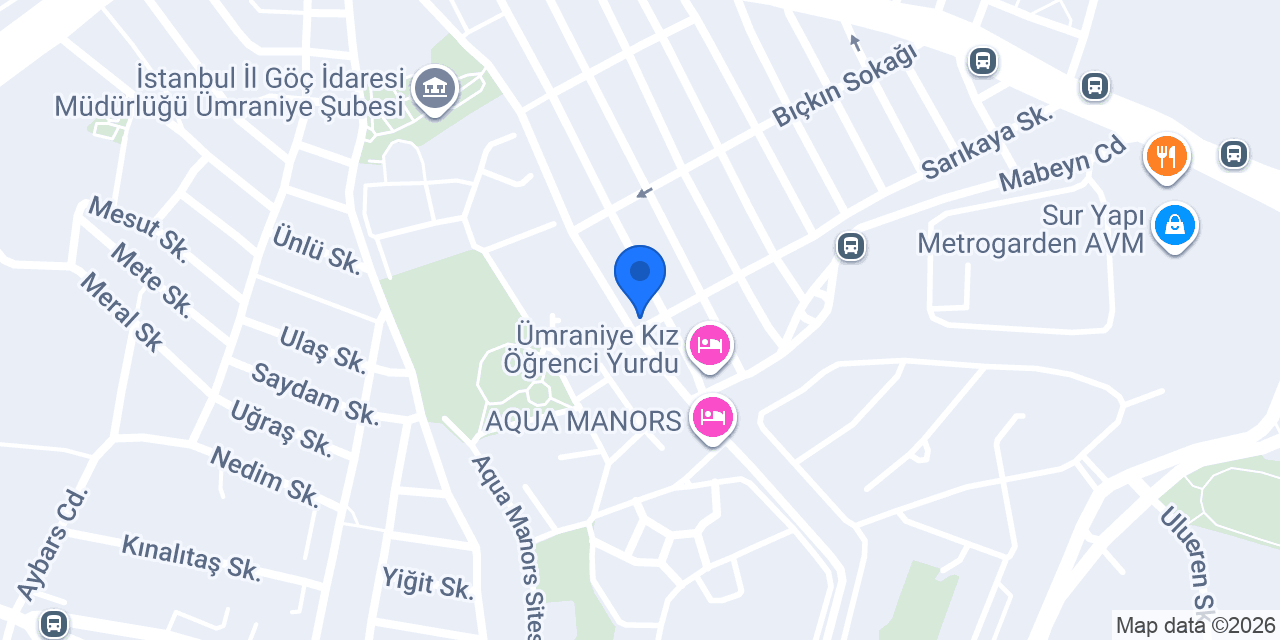 Aderteks Tente konumu