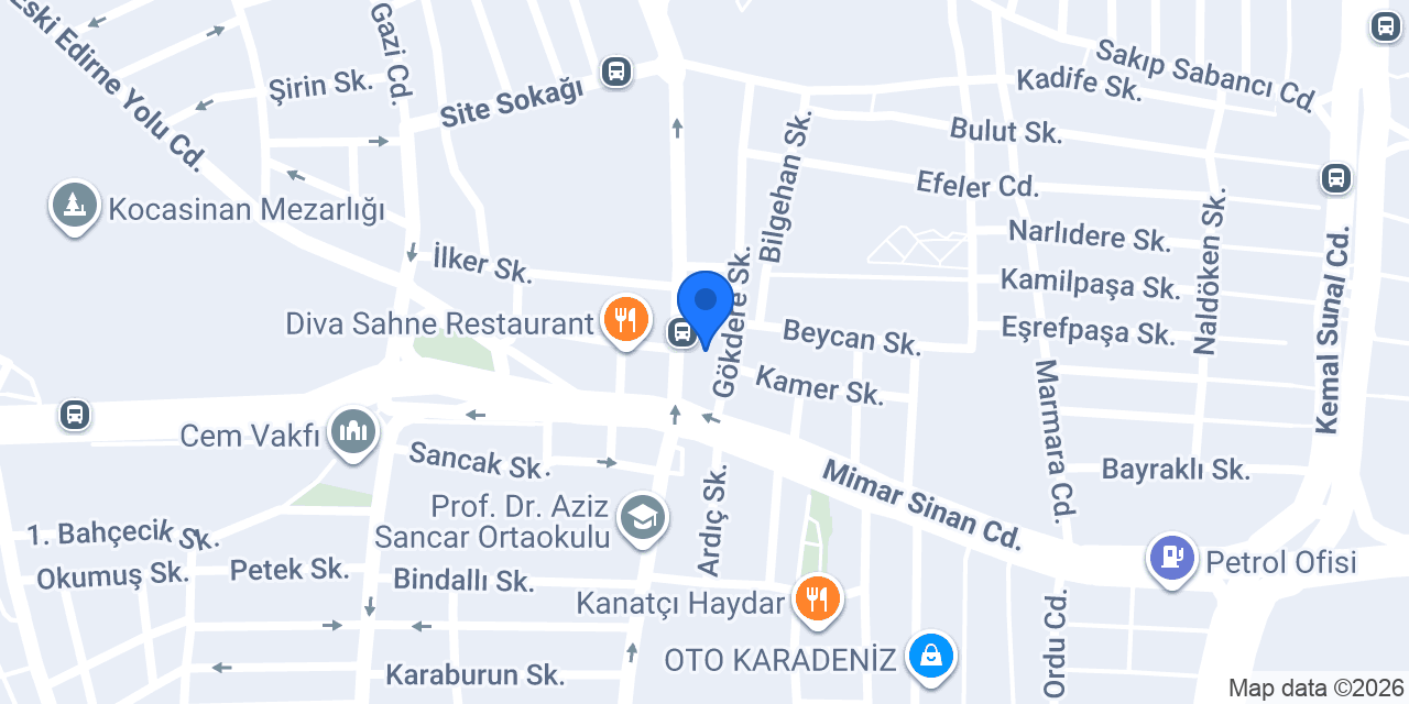 New Trakya Et konumu