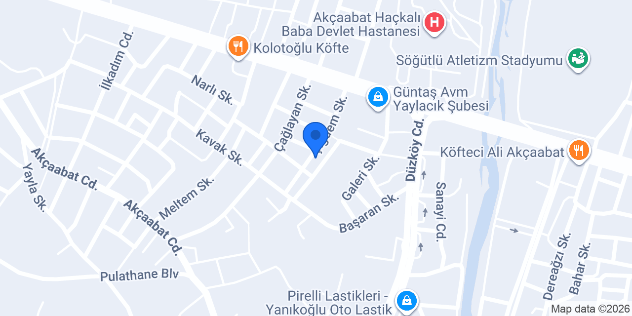 Aykar Elektrik Aydınlatma konumu