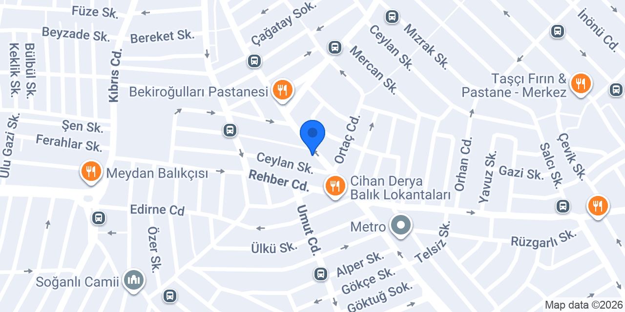 Bahçelievler Döner konumu