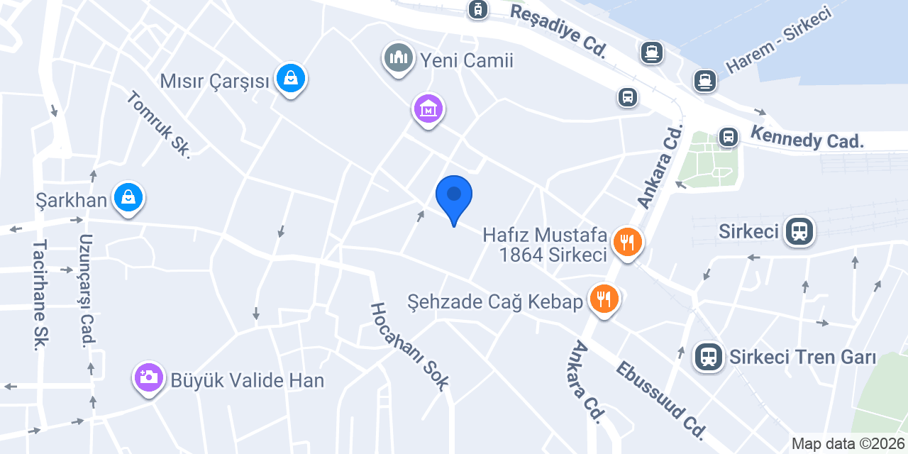 Garanti BBVA Bahçekapı Şubesi konumu