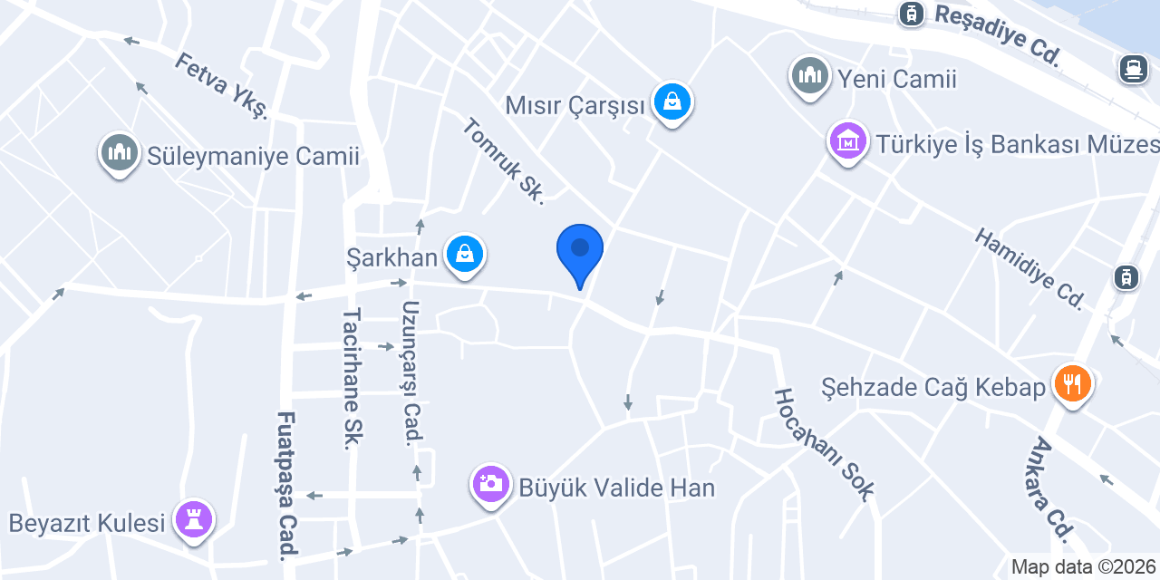 Zafer Eczanesi Eminönü konumu