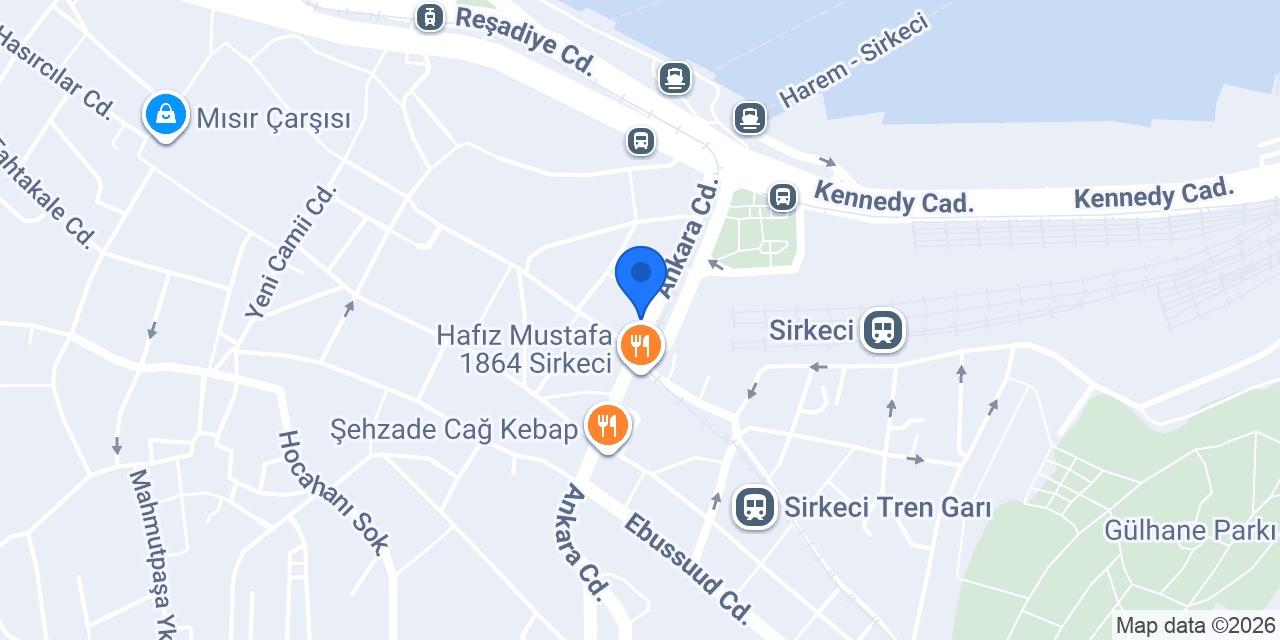 Sirkeci Eczanesi konumu
