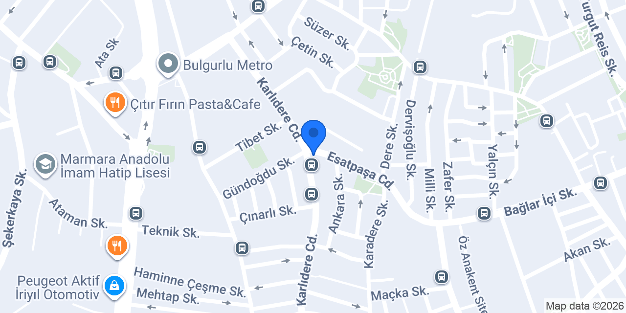 Başer Yapı Malzemeleri konumu
