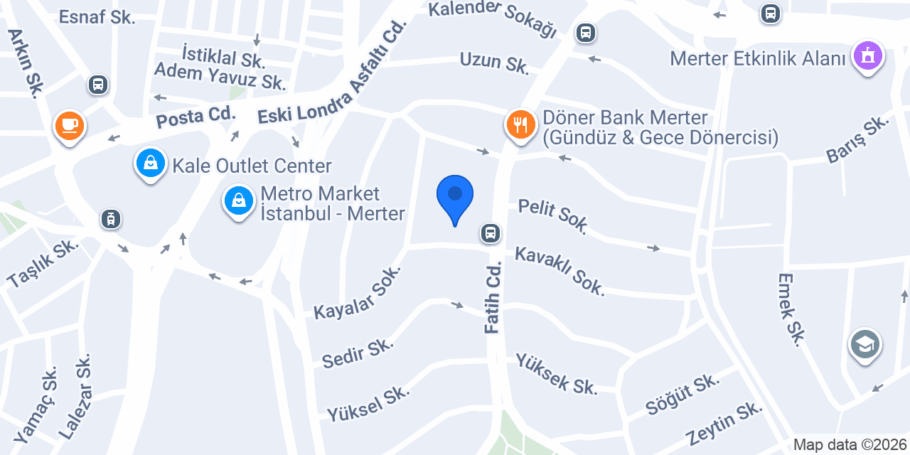 Rio Tulumba Merter konumu