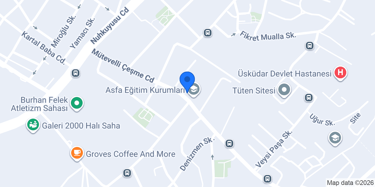 Oben Saç Tasarım konumu