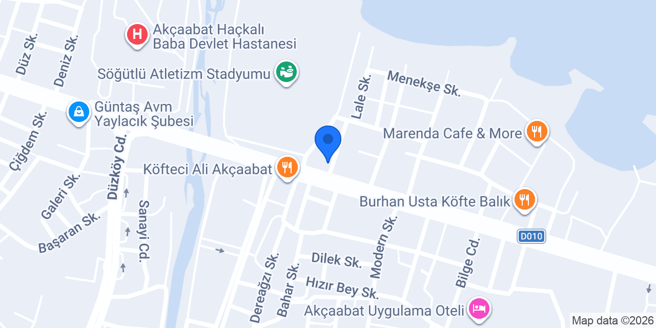 Ali Baba Firin & Cafe konumu