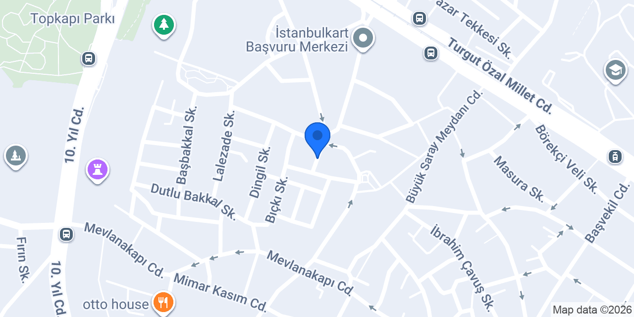 Tunç Otopark konumu