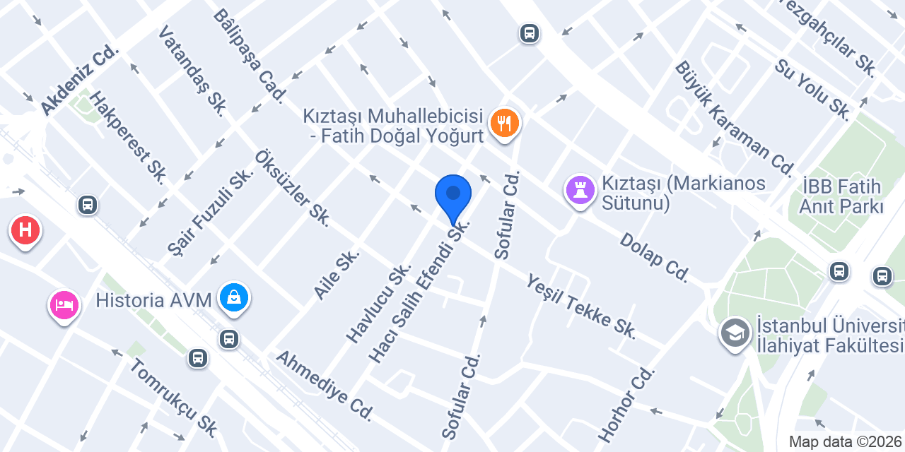 Jiy moda evi konumu
