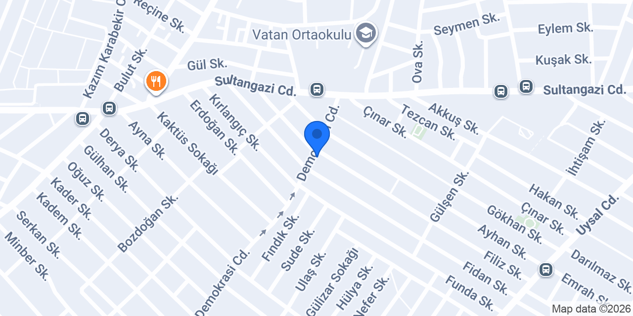 Candan Elektrik konumu
