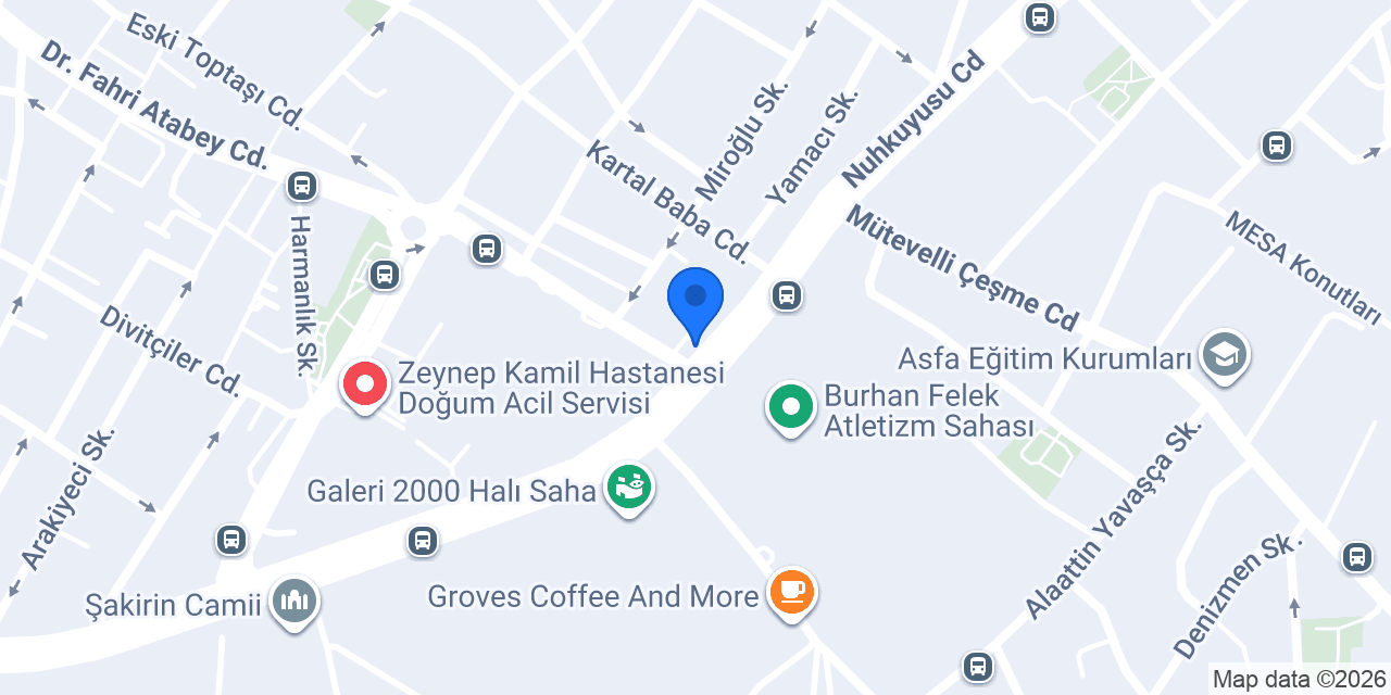 Runge Coffee Roastery Üsküdar konumu