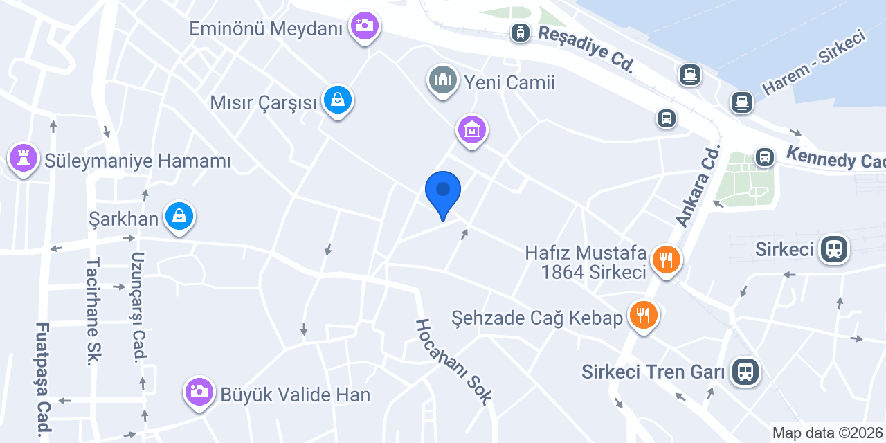 Türkiye Finans Sultanhamam Şubesi konumu
