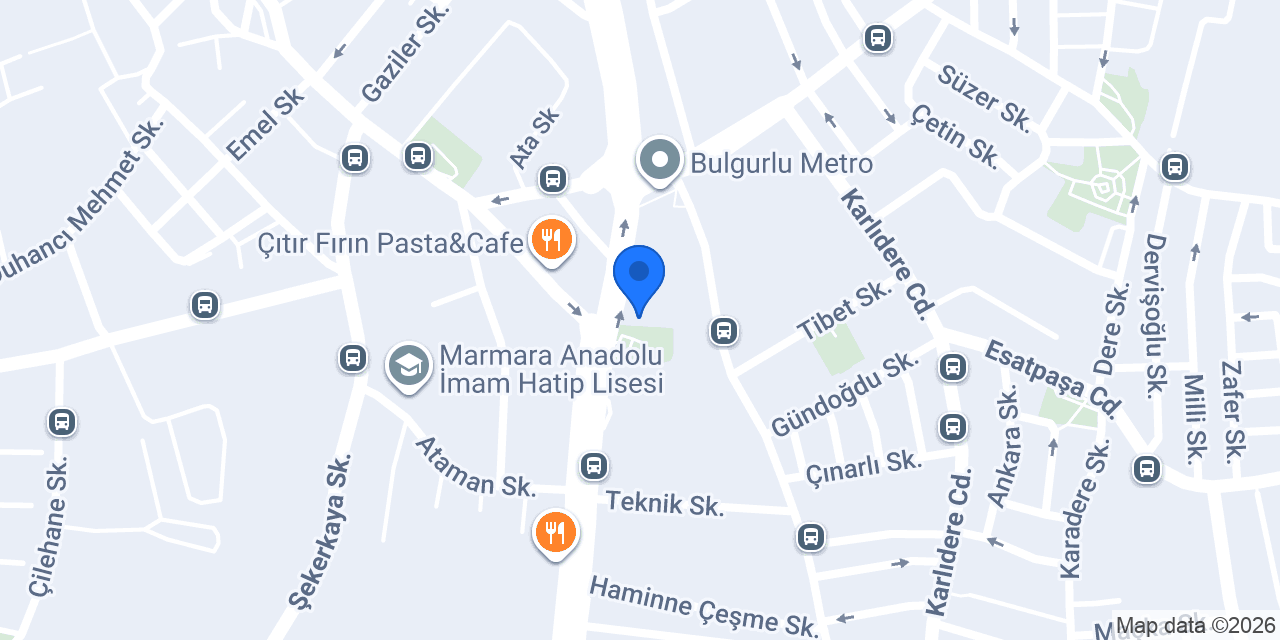 Halkbank Libadiye Şubesi konumu
