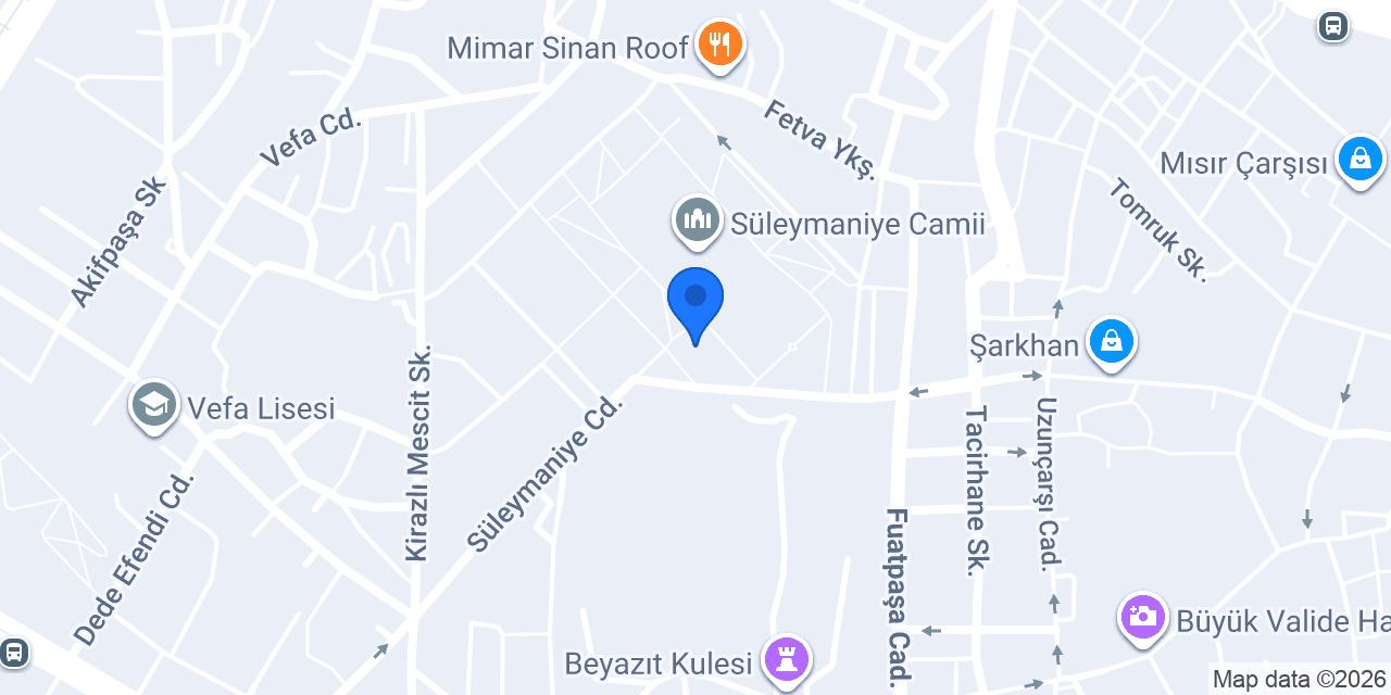 Güney Lüks Hirdavat konumu