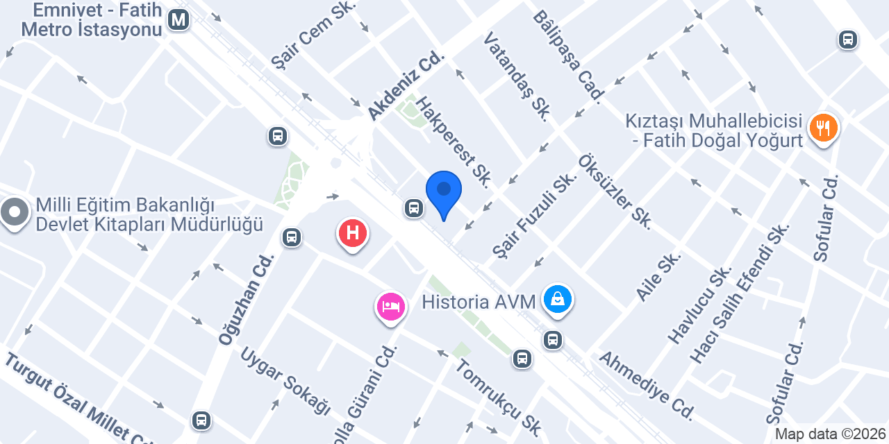 Acar Sts İlaçlama konumu