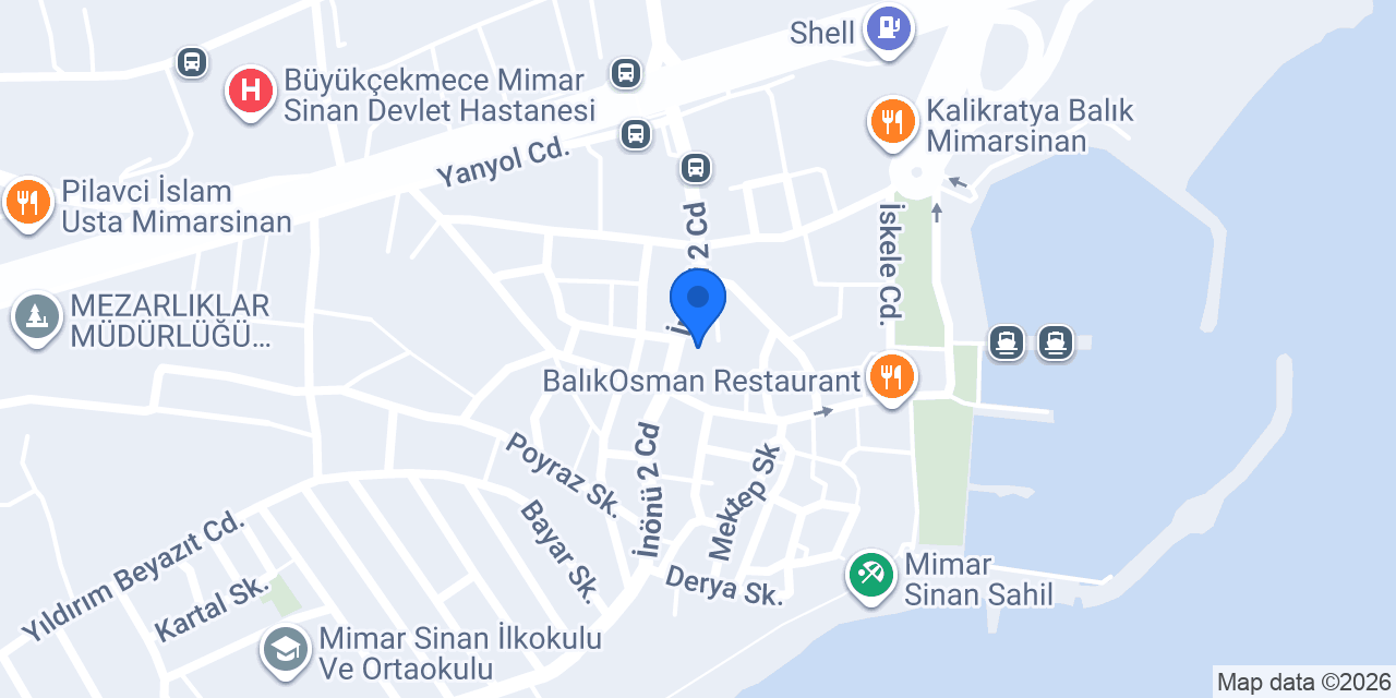 Afrodit Erkek Kuaförü konumu