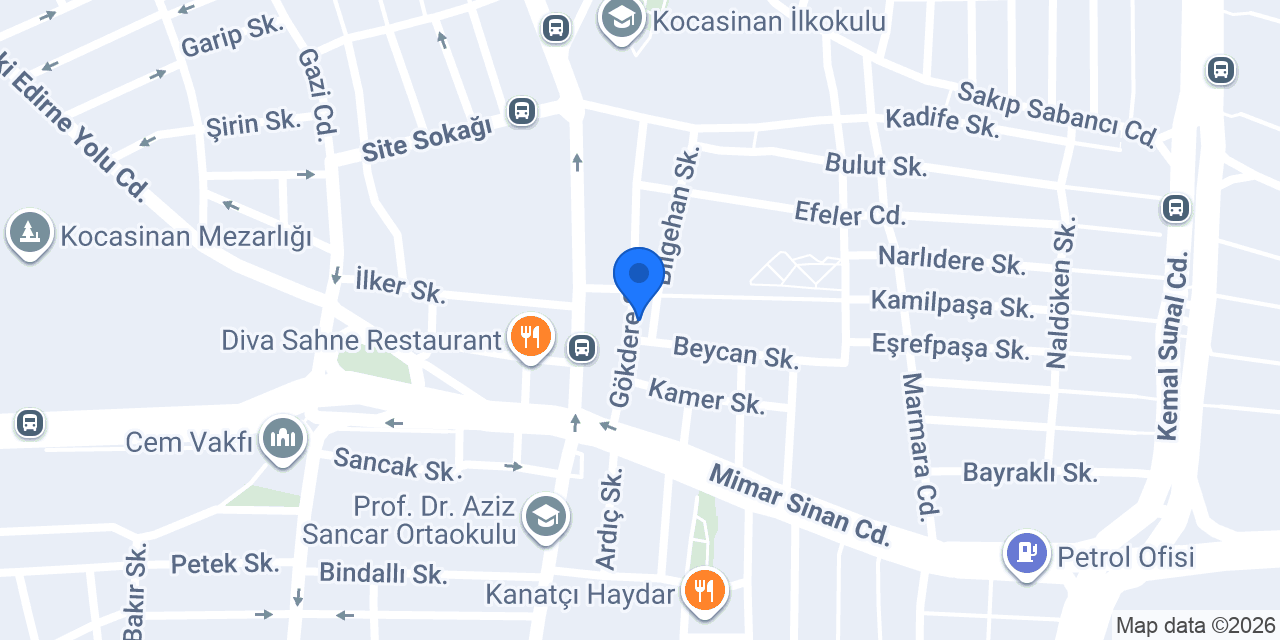 Sevgi Ev Yemekleri konumu