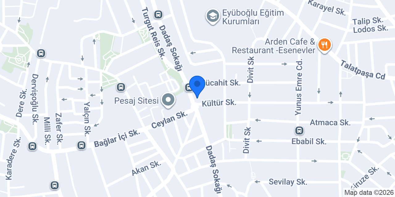 Fıstık Ağacı konumu