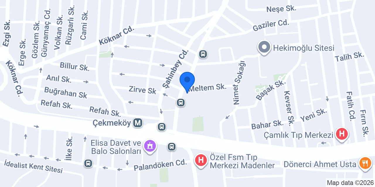 Sevgi Çiçekçilik konumu