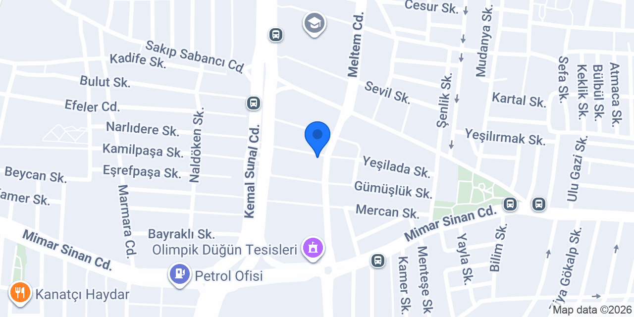 Özler Turizm konumu