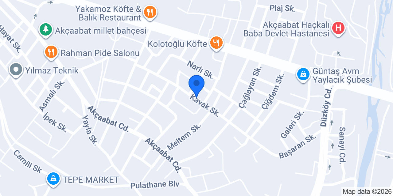 küçükaslan otomotiv konumu