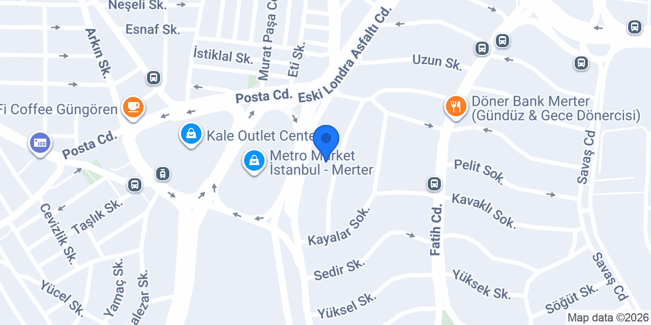 Öztek Etiket konumu