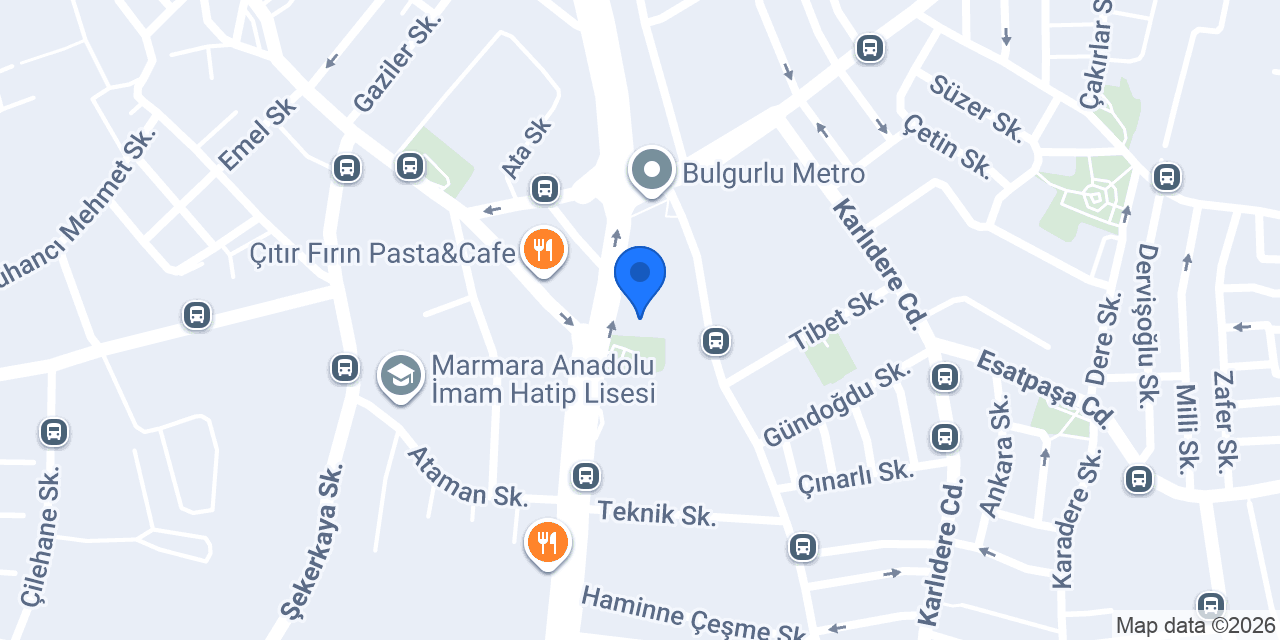 VakıfBank Libadiye Şubesi konumu
