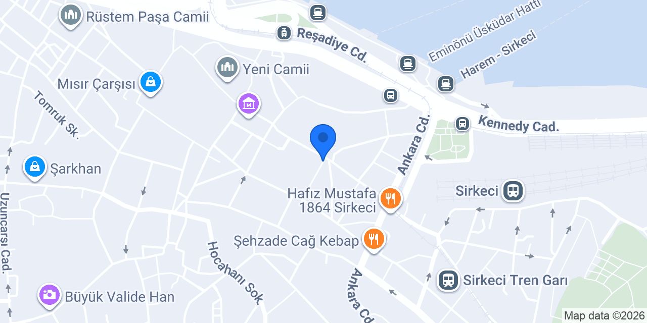 Tanbu Sirkeci konumu