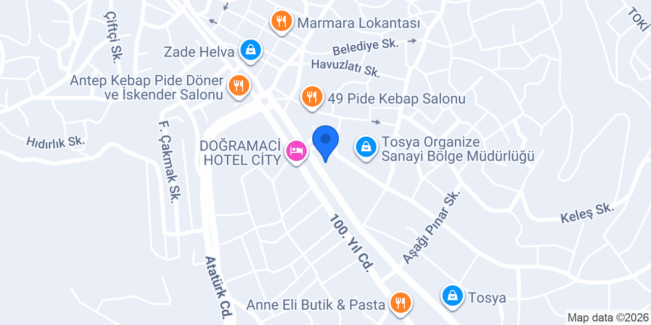 Kardelen Çiçek Evi konumu