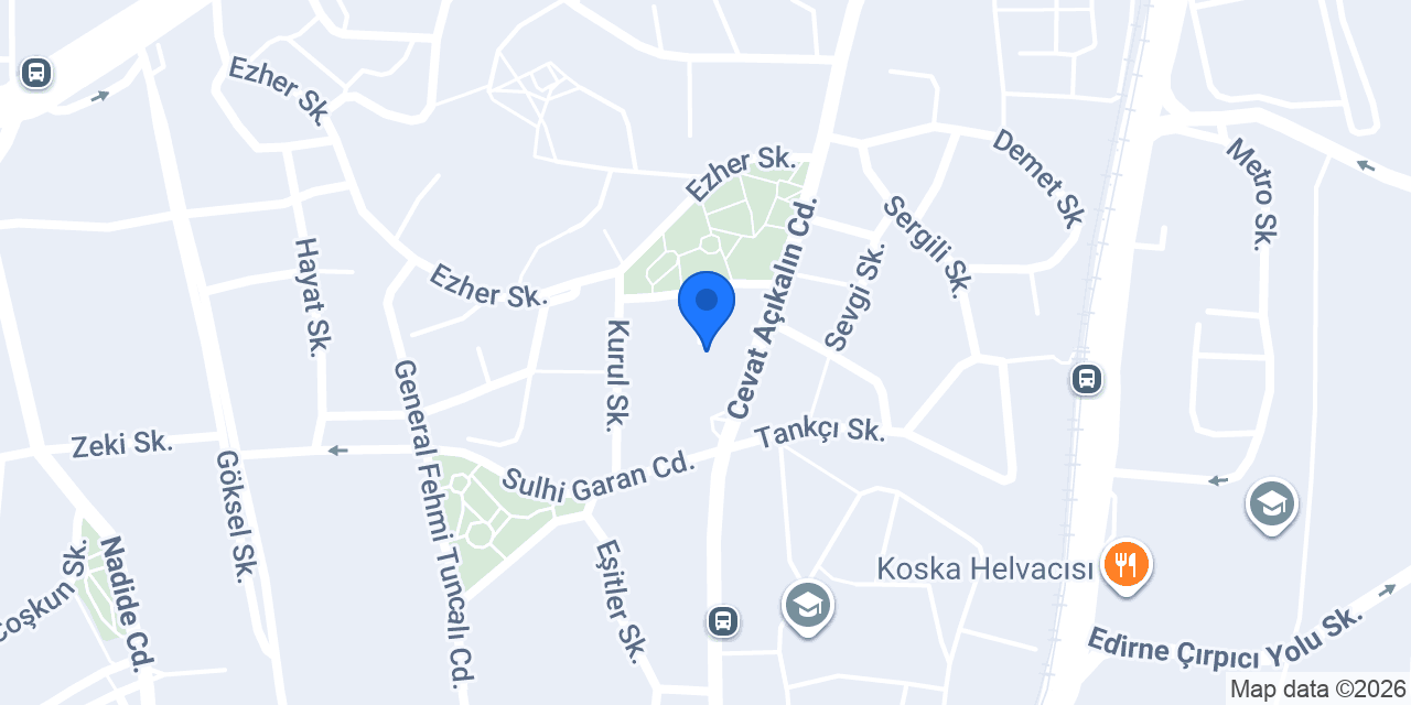 Sürat Kargo Merter Şube konumu