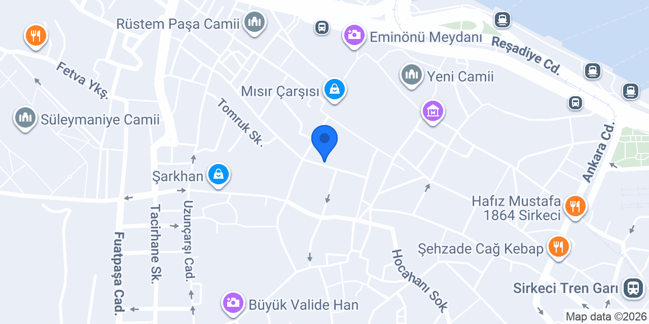 TEKIN SHOP konumu