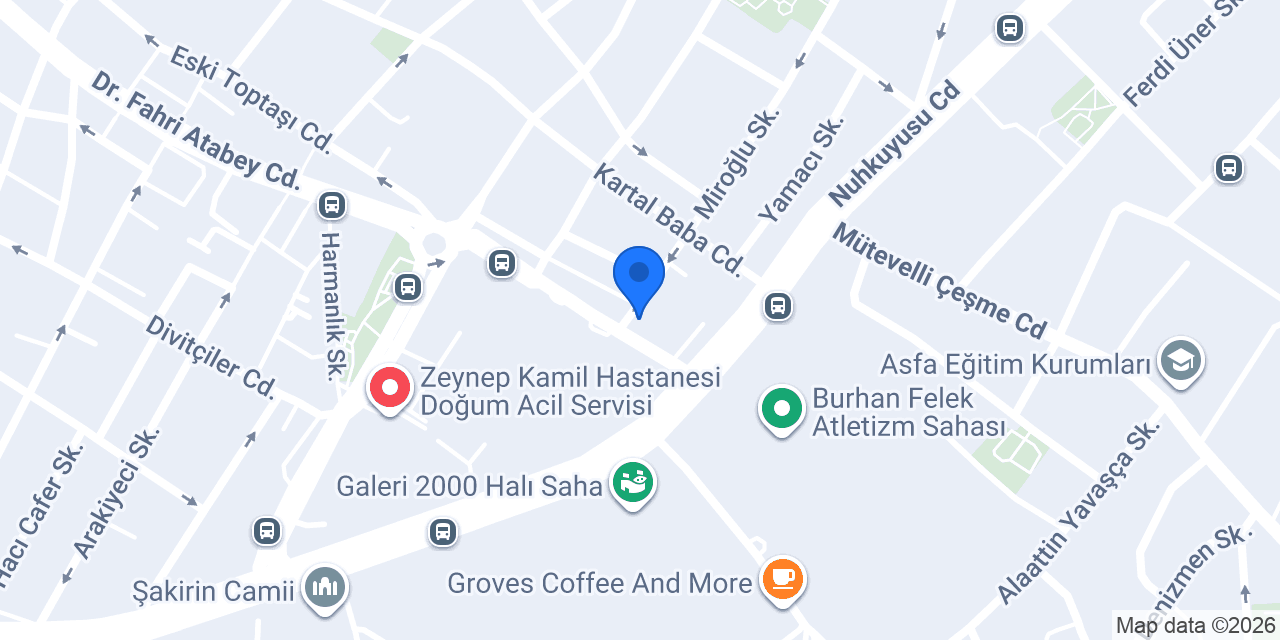 Yıldızlar Pastanesi konumu