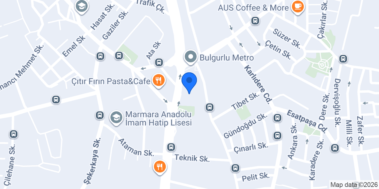 Akbank Libadiye Şubesi konumu