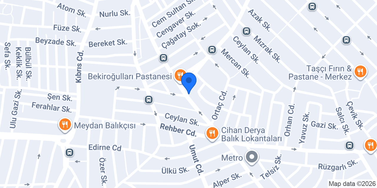 Meşhur Sarıyer Börekçisi konumu