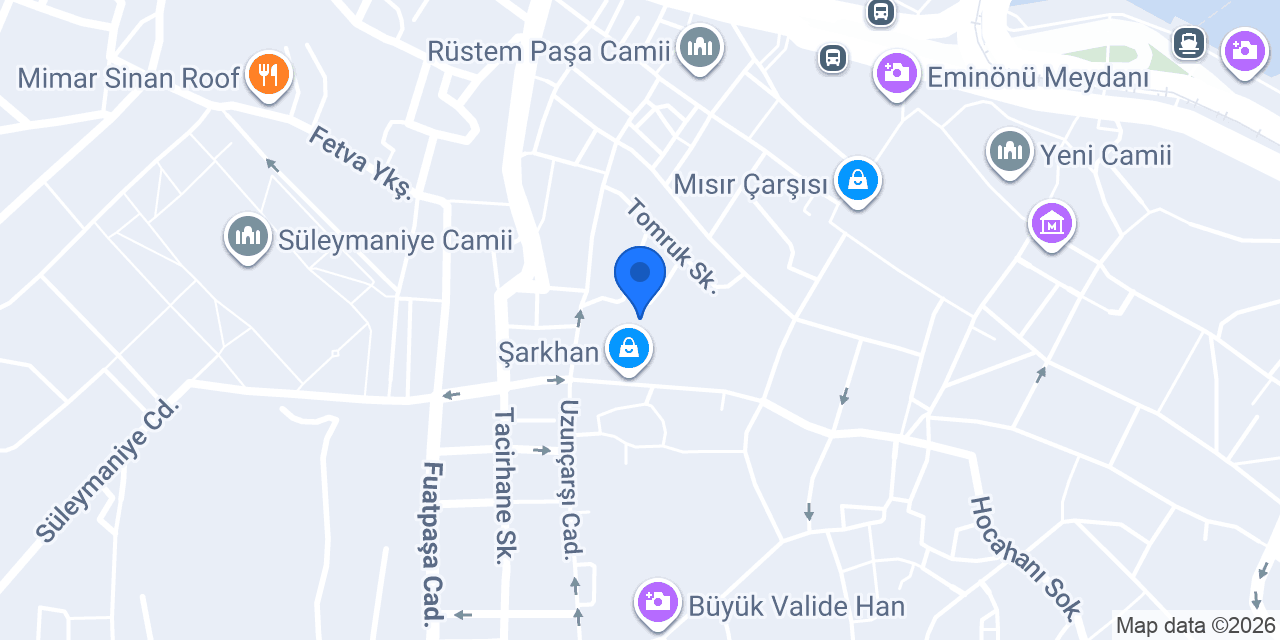 Derinden Hediyelik konumu